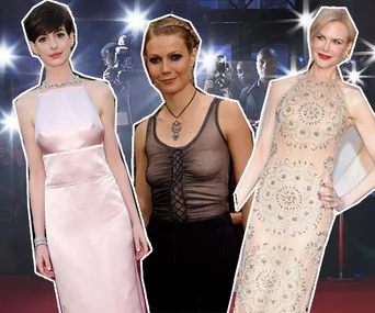 Oscars wardrobe malfunction