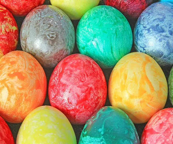 How to marble eggs
