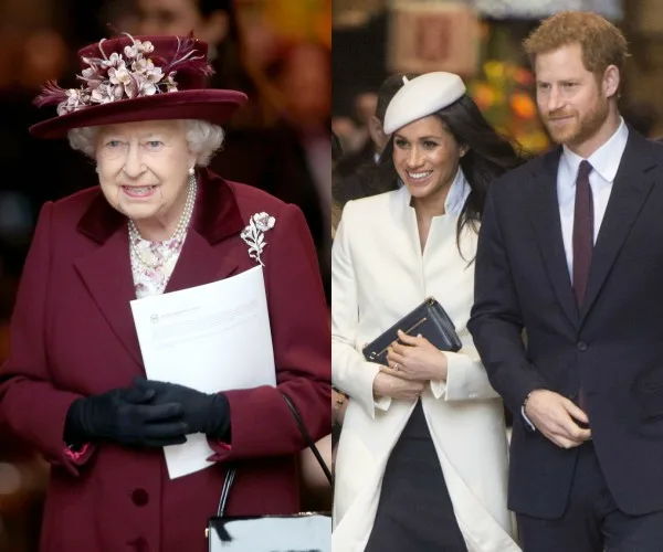 Queen Elizabeth II, Meghan Markle, Prince Harry