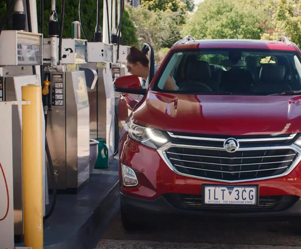 celeste barber challenge accepted petrol station