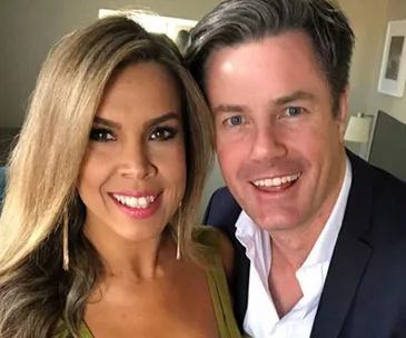 Carly Bowyer and Troy Delmege