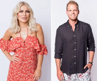 Jarrod Woodgate and Keira Maguire