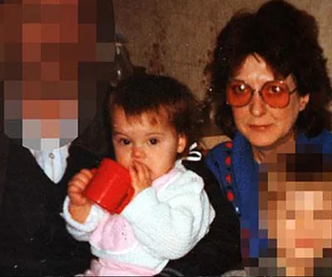 Christine Morgan and her adoptive daughter, Lita. 