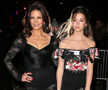 Catherine Zeta-Jones and Carys Douglas
