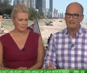 Sam Armytage and David Koch