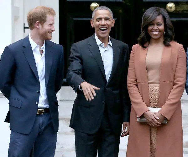 Barack Obama, Prince Harry
