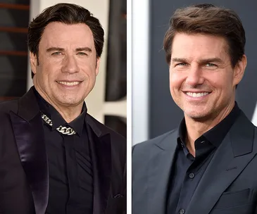 Tom Cruise and John Travolta