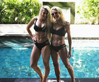 Tiffiny Hall and Jeanette Hall