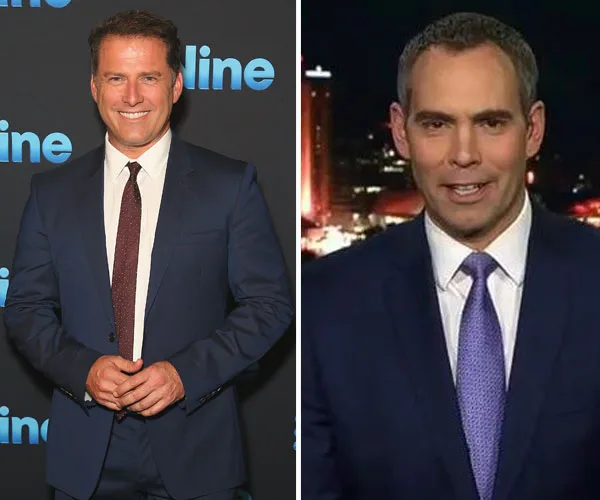 Brenton Ragless and  Karl Stefanovic