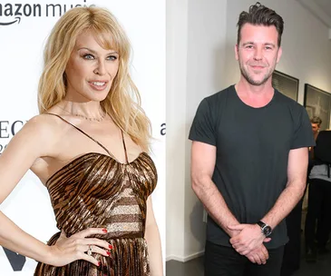 Kylie Minogue and Paul Solomons