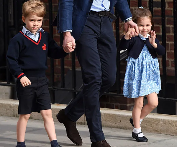 Prince George and Princess Charlotte