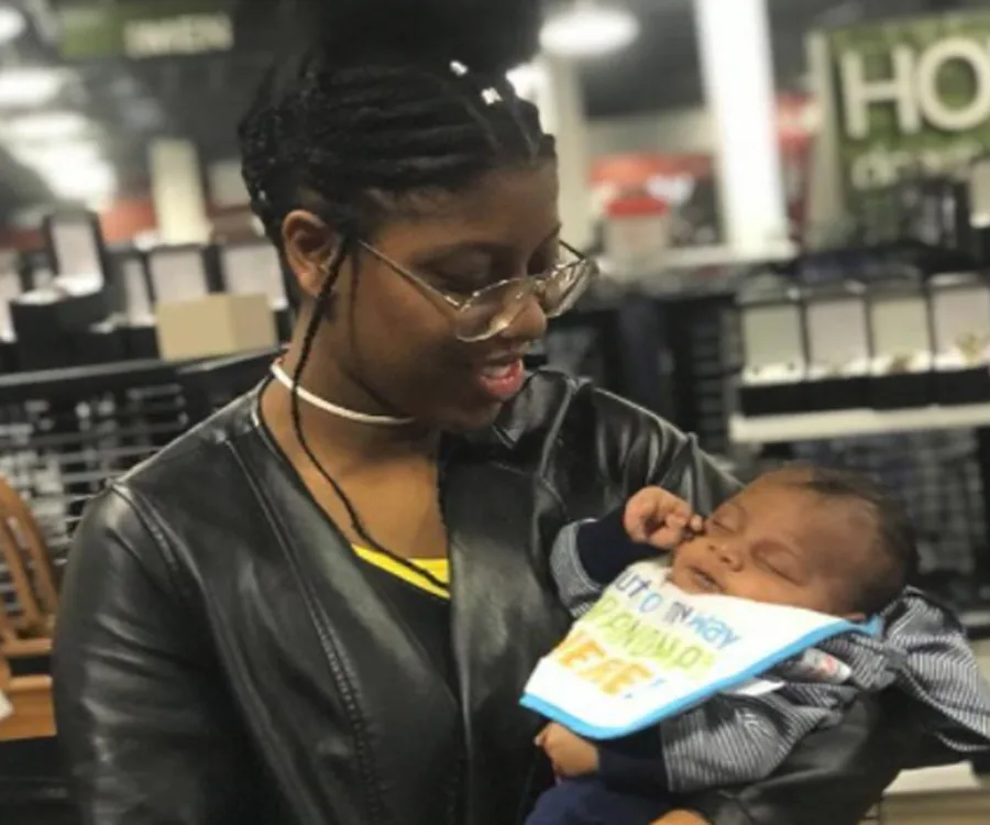 This woman didn’t know she was having a baby