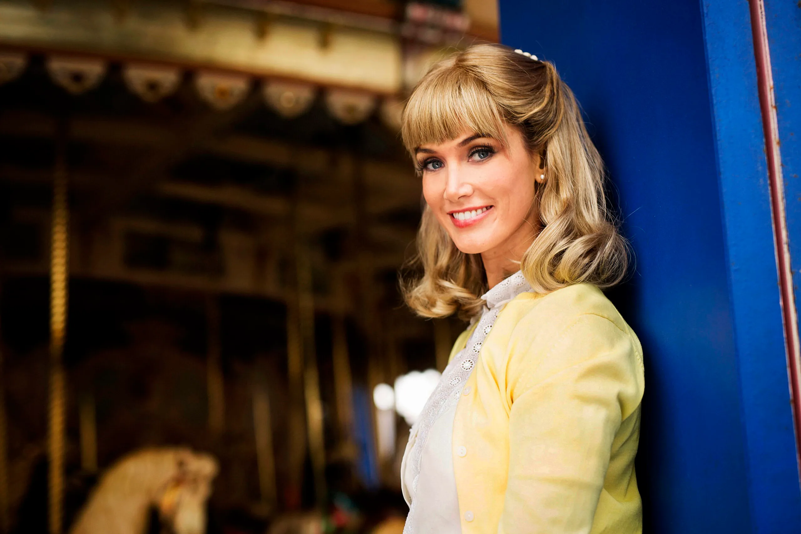 Delta Goodrem stars as Olivia Newton-John in new biopic.