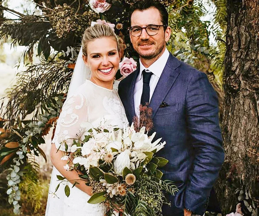 Edwina Bartholomew's dramatic wedding day