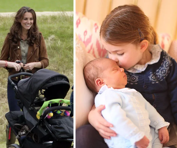 Duchess Catherine, Prince Louis and Princess Charlotte
