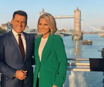 Georgie Gardner and Karl Stefanovic 