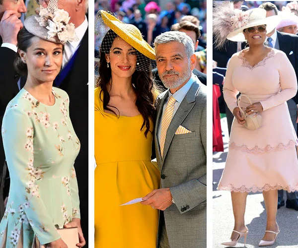 Royal wedding guests