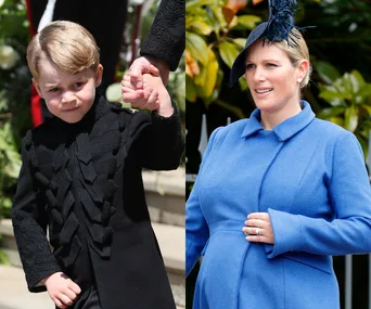 Prince George, Zara Tindall 