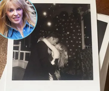Kylie Minogue and Paul Solomans 