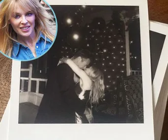 Kylie Minogue and Paul Solomans 