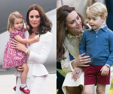 Duchess Catherine, Prince George, Princess Charlotte