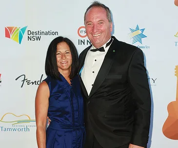 Barnaby and Natalie Joyce