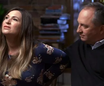 Vikki Campion Barnaby Joyce interview body language