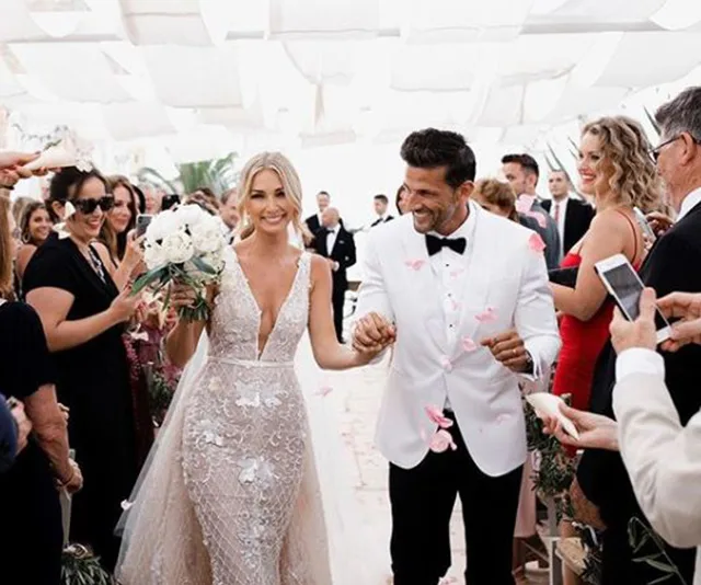 Anna Heinrich and Tim Robard's wedding