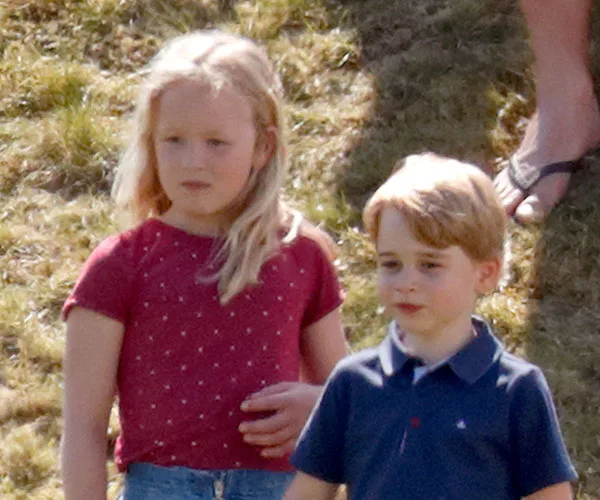Savannah Phillips and Prince George