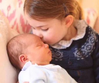 Prince Louis and Princess Charlotte