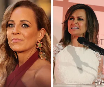 Lisa Wilkinson and Carrie Bickmore'