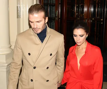 David and Victoria Beckham 