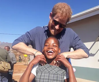 Prince Harry Sentebale 