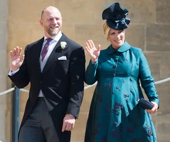 Mike and Zara Tindall