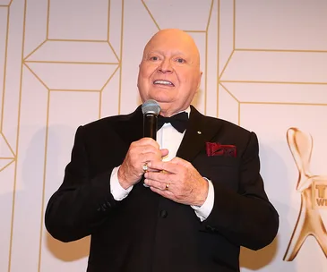 Bert Newton at the 2018 Logies