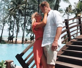 Keira Maguire and Jarrod Woodgate