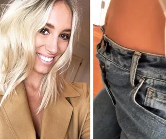 Phoebe Burgess’ genius pregnancy clothing hack costs almost nothing and looks amazing!