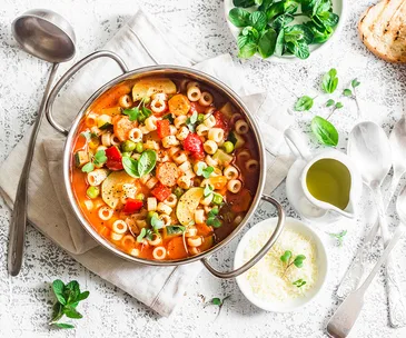 Winter recipes: hearty minestrone soup