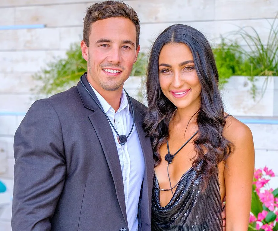Grant Crapp and Tayla Damir