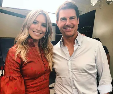 Tom Cruise and Renee Bargh