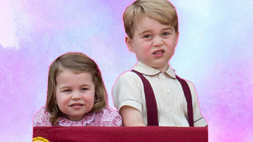 Princess Charlotte and Prince George