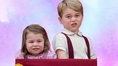 Princess Charlotte and Prince George 