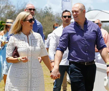 Zara and Mike Tindall
