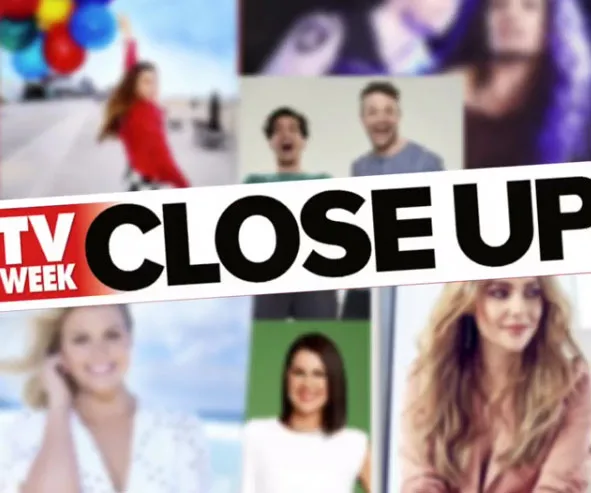 TV WEEK Close Up magazine cover collage with multiple smiling individuals.