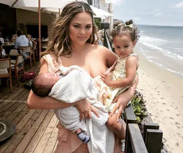 Chrissy Teigen’s refreshingly honest ‘mum-bod’ posts