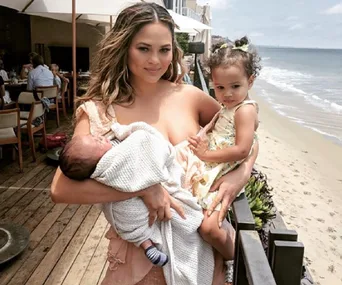 Chrissy Teigen’s refreshingly honest ‘mum-bod’ posts