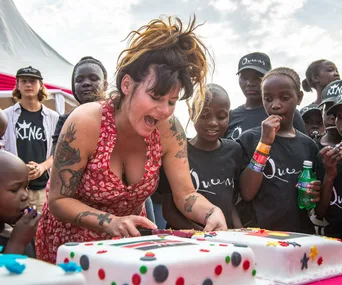 Constance Hall in Kenya