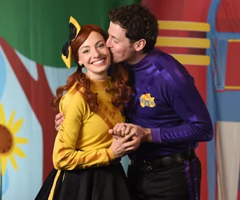The Wiggles' Emma Watkins and Lachlan Gillespie
