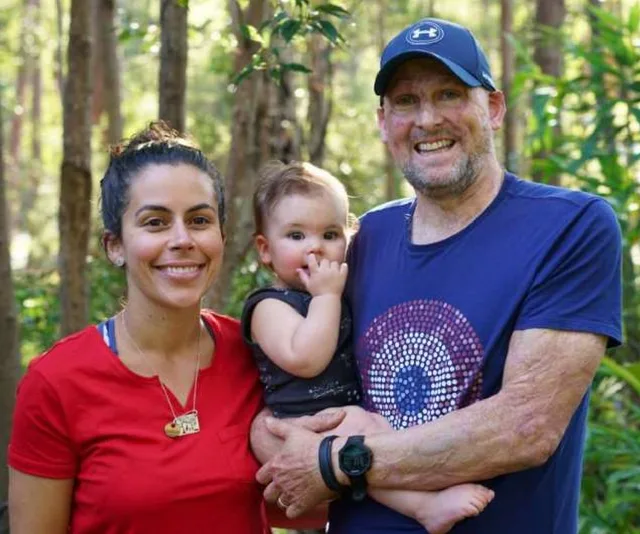 Matt Golinksi, Erin and baby Aluna