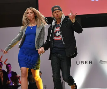 Sam Cochrane and Tara Pavlovic